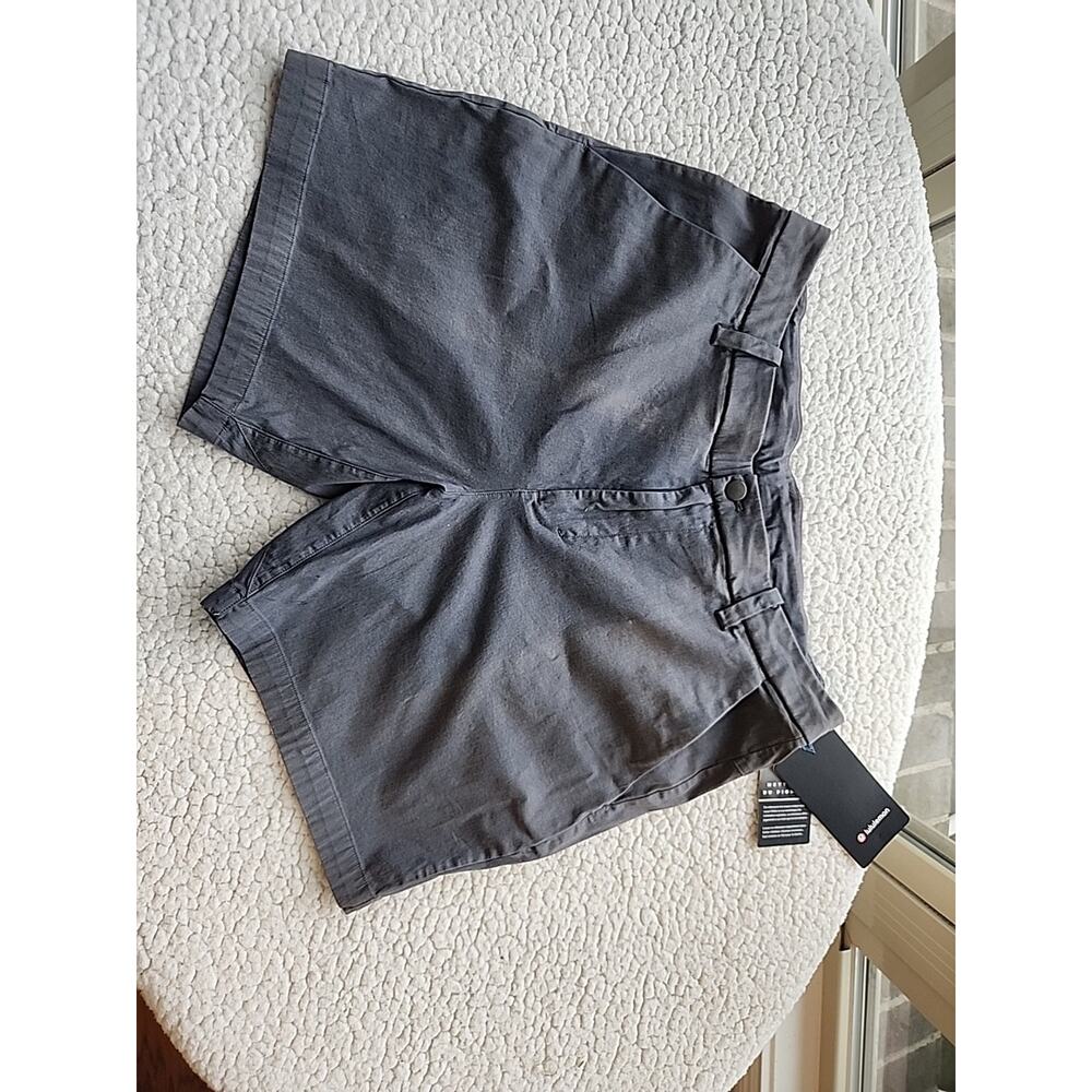 Lululemon Commission Shorts 7" Gray Dye Golf Athleisure LM7AH6S
